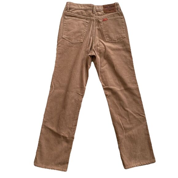 Big John Spirit Corduroy Pants Size 29 Brown Straight Leg Japan 29x30 - Picture 2 of 6
